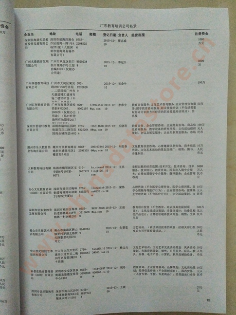 中國廣東教育培訓(xùn)企業(yè)黃頁可開展精準(zhǔn)營銷，電話營銷、郵件營銷、傳真營銷等等多管齊下，圓您銷售冠軍夢